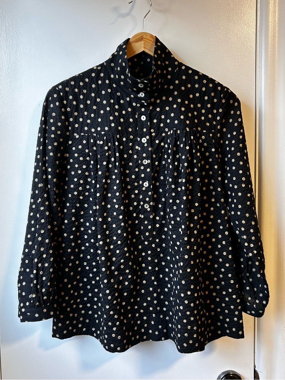 Horses Atelier Toronto High Collar Blouse